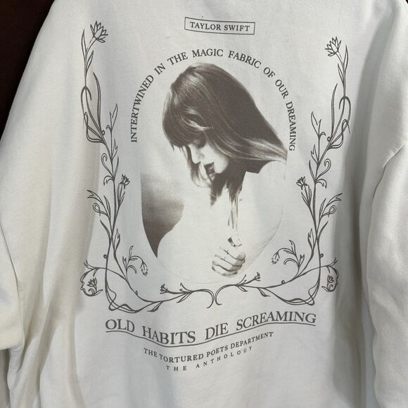 Taylor Swift The Tortured Poets Department The Anthology Crewneck Sweatshirt 3XL - Picture 6 of 6